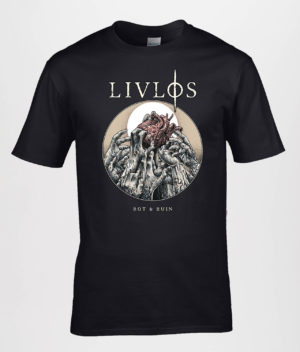 LIVLØS: Sort Rot & Ruin T-shirt (Guys)