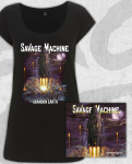 Savage Machine Bundle: Abandon Earth CD + T-shirt (Girls)