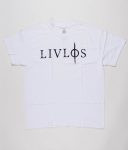 LIVLØS - White T-shirt with Black Logo