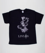 livløs-black-t-shirt-with-white-deer-front