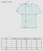 Sizeguide womens tshirt