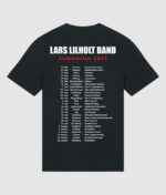 Lars lilholt tour tshirt 2025 black front 2