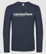 Guldexpressen copenhagen longsleeve navy mockup