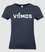 Guldexpressen vamos tshirt women navy mockup