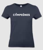 Guldexpressen campeones tshirt women navy mockup