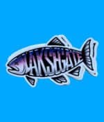 Clausens fiskehandel sticker3 laksegate sort