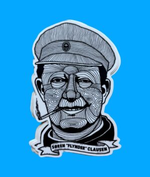 Clausens fiskehandel sticker4 gammelnok