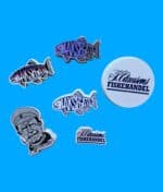 Clausens fiskehandel stickerpakke