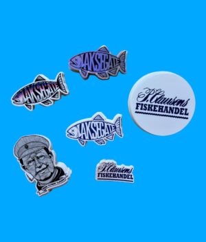 Clausens fiskehandel stickerpakke