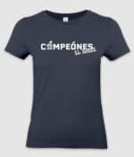 Guldexpressen campeones el doble tshirt women navy mockup