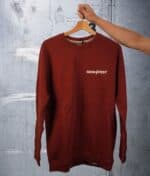 Grimfest madder brown crewneck men