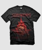 Soilwork stabbing the drama 25th anniversary t shirt front