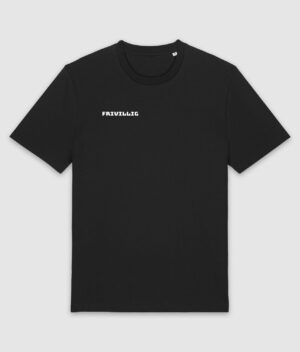 Coding pirates frivillig tshirt black front