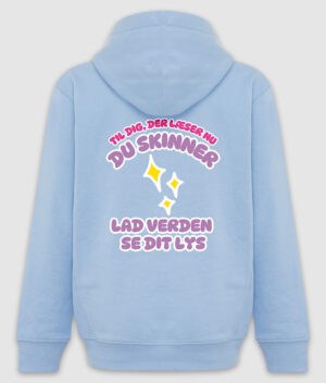 Amalie riemer malle hoodie kids sky blue back
