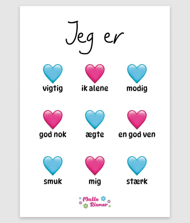 Amalie riemer jeg er poster