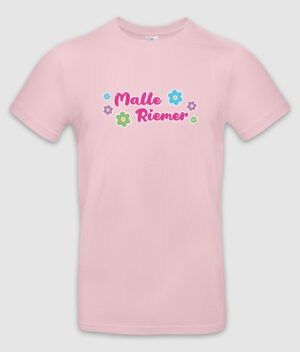 Amalie riemer malle tshirt orchid pink front