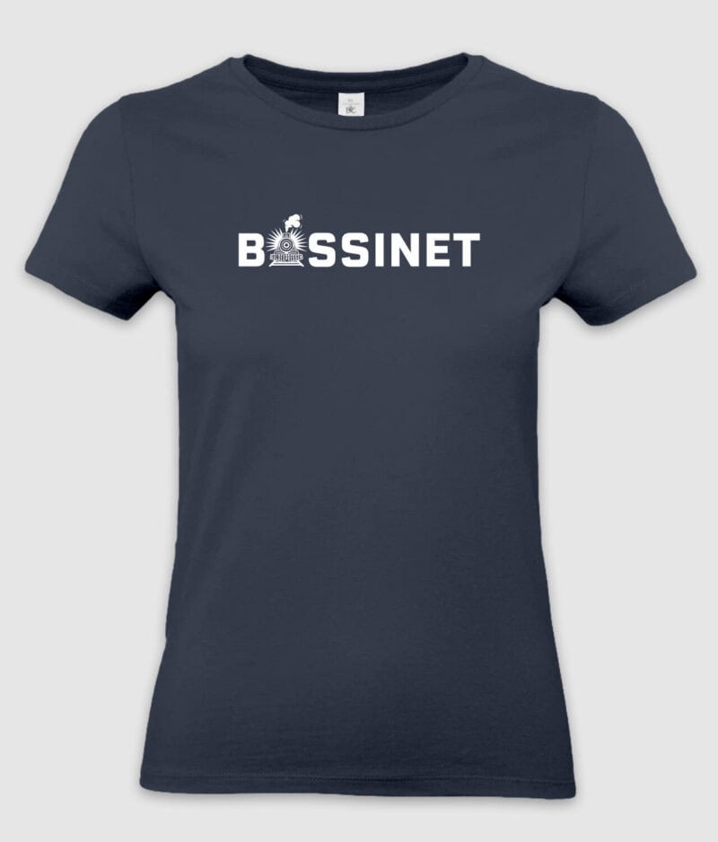 Guldexpressen bassinettshirt women mockup