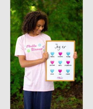 Malle riemer selvkaerlig plakat a3