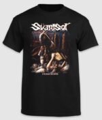 Svartsot peregrinus t shirt black front