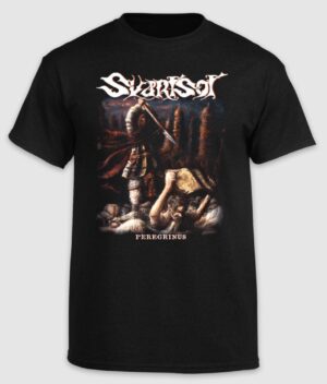 Svartsot peregrinus t shirt black front