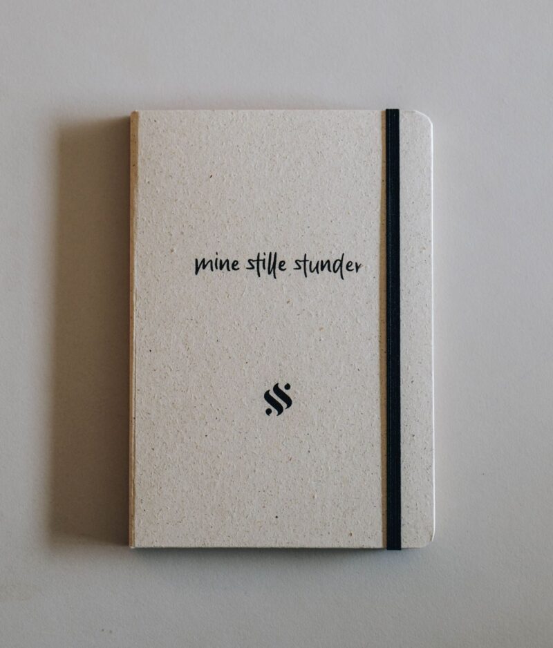 Stille stunder notesbog front1