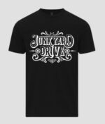 Junkyard drive logo tshirt front